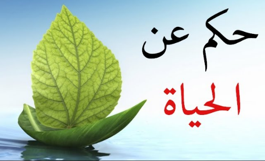 حكم عن الحياة